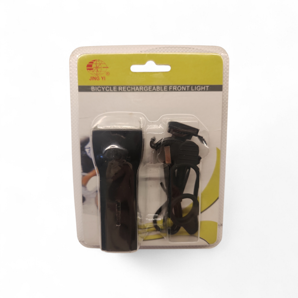 BİSİKLET ÖN FAR CREE LEDLİ 110 LUMEN USB ŞARJLI ŞARJ GÖSTERGELİ JİNG Yİ