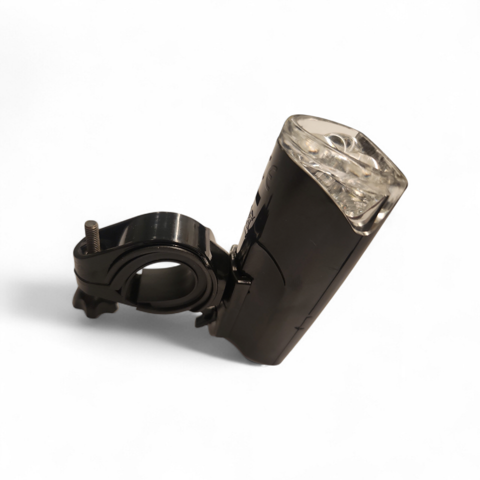 BİSİKLET ÖN FAR 3 LEDLİ 3 FONKSİYONLU PİL DAHİL JİNG Yİ