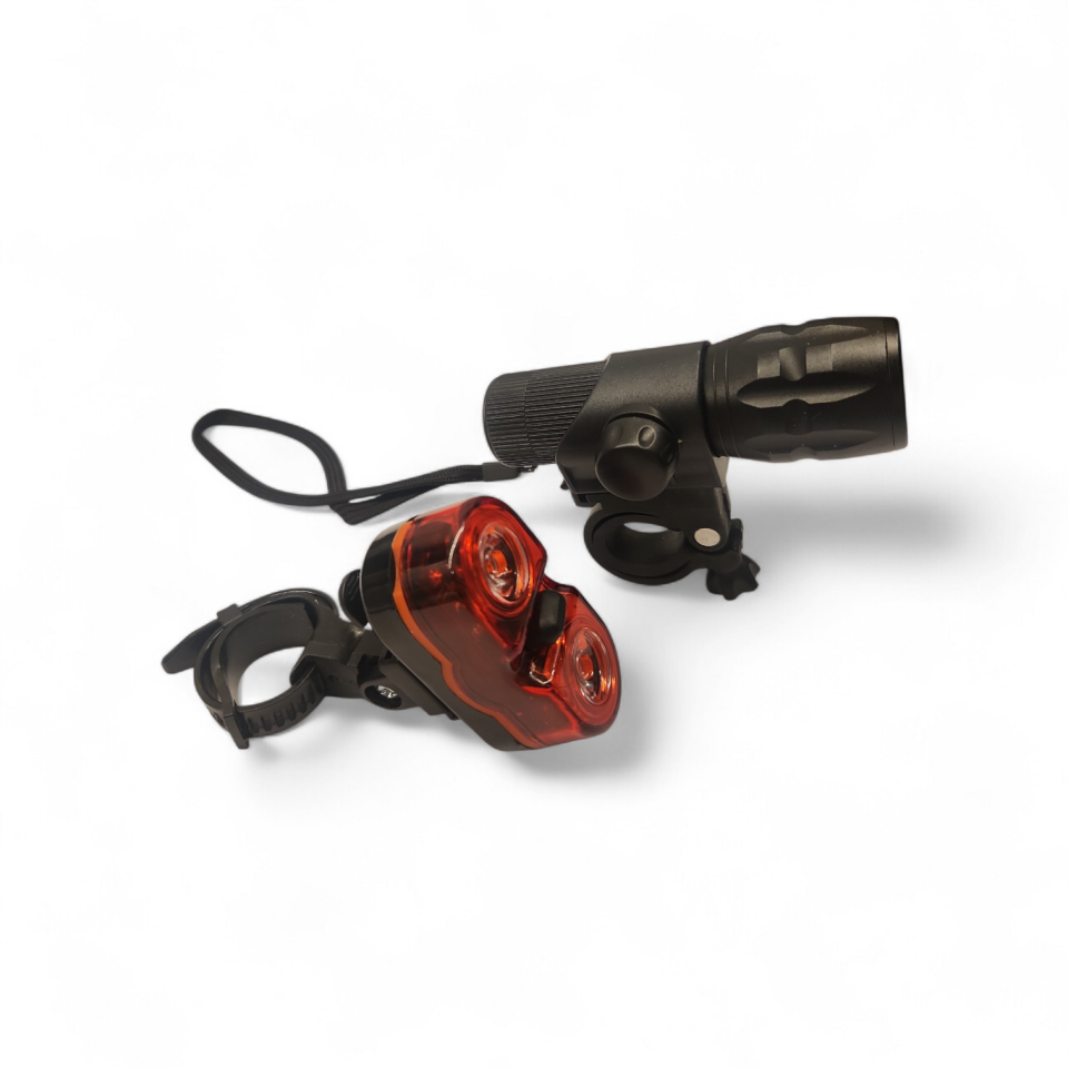 BİSİKLET ÖN ARKA FAR STOP SETİ PİL DAHİL JİNG Yİ