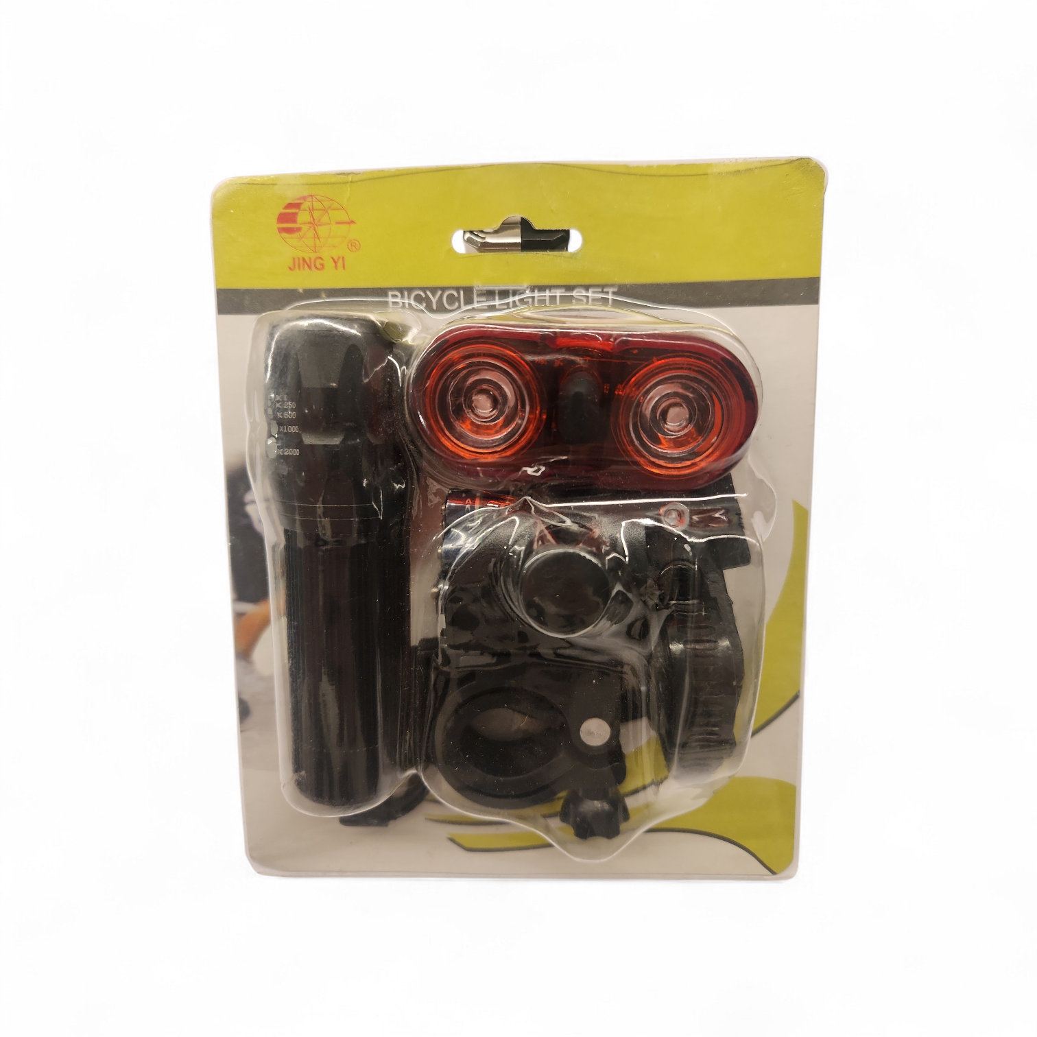 BİSİKLET ÖN ARKA FAR STOP SETİ PİL DAHİL JİNG Yİ