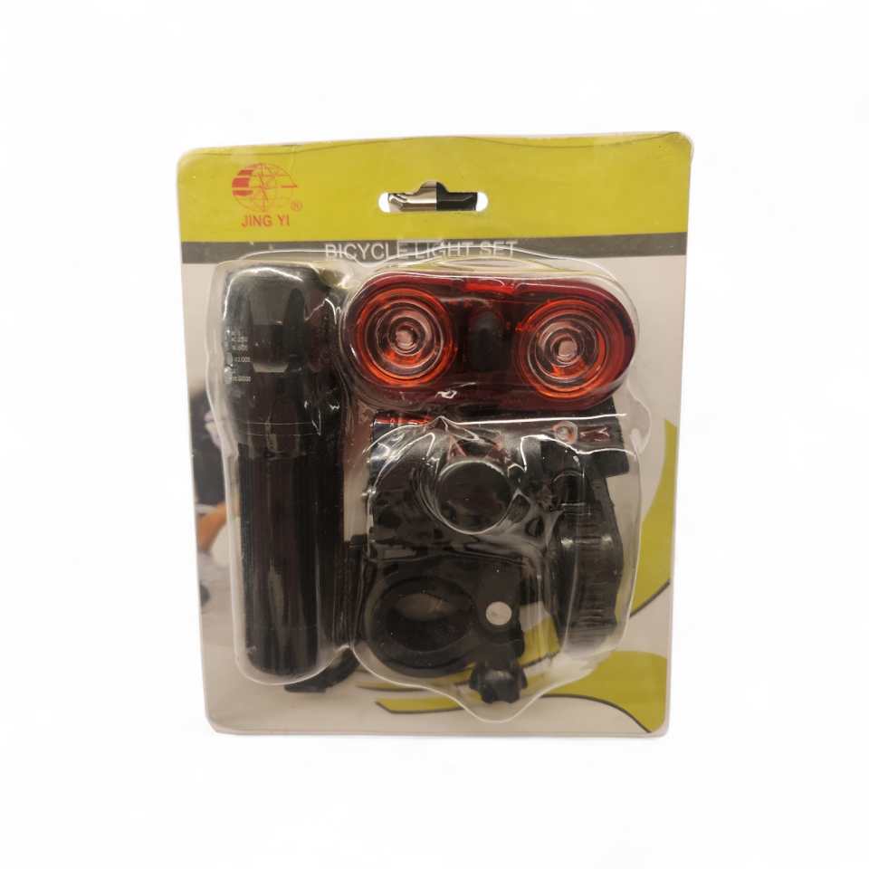 BİSİKLET ÖN ARKA FAR STOP SETİ PİL DAHİL JİNG Yİ