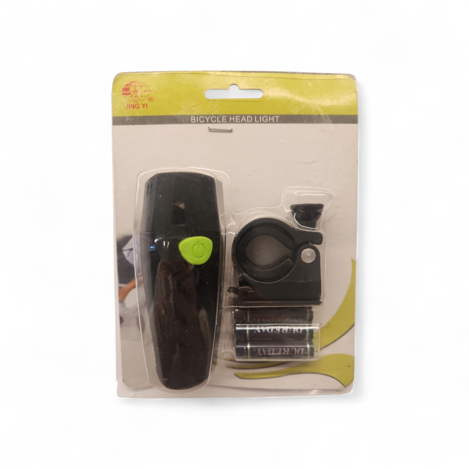 BİSİKLET ÖN FAR 1 WATT BEYAZ LEDLİ 4 FONKSİYONLU PİL DAHİL JİNG Yİ