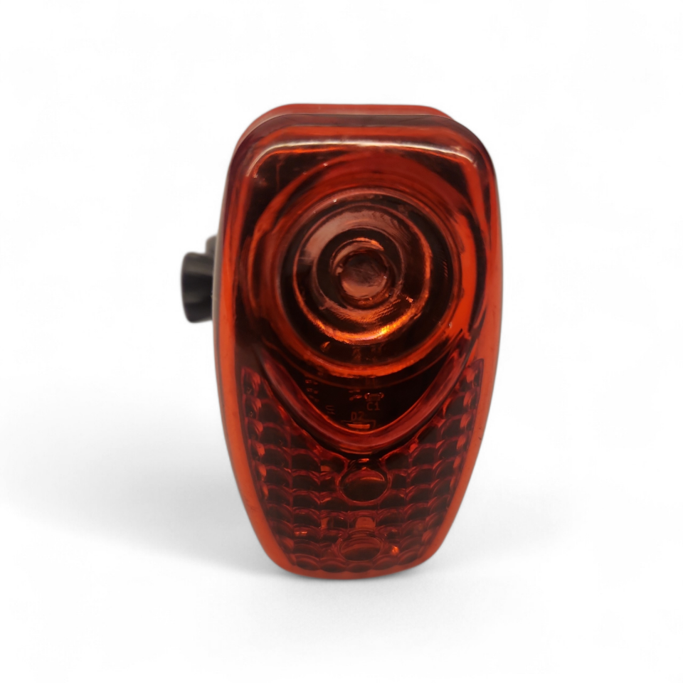 BİSİKLET ARKA STOP 3 LEDLİ OPTİK CAMLI 3 FONKSİYONLU  SU GEÇİRMEZ PİL DAHİL JİNG Yİ