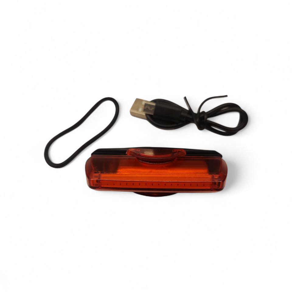 BİSİKLET ARKA STOP 8 FONKSİYONLU 16 CHIPLİ 50 LUMEN USB ŞARJLI