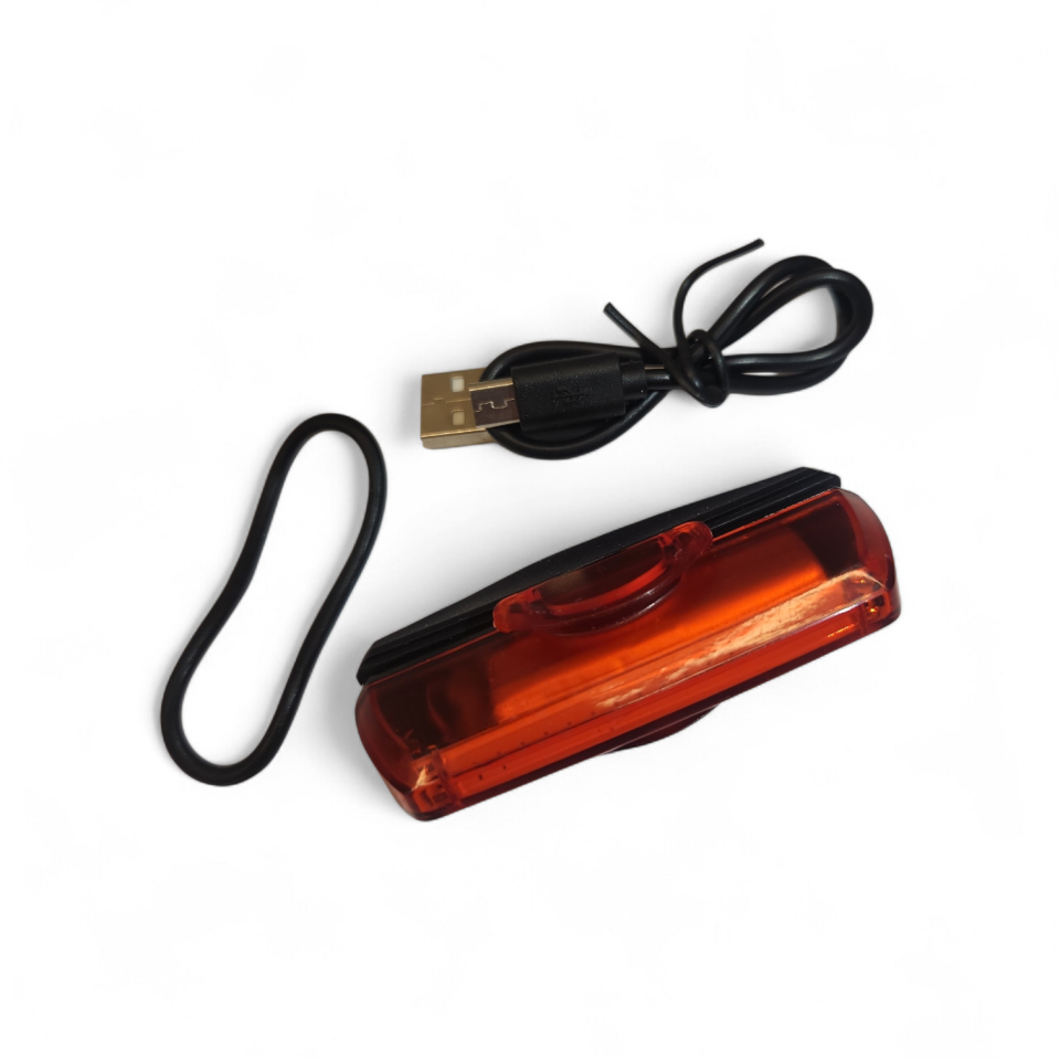 BİSİKLET ARKA STOP 8 FONKSİYONLU 16 CHIPLİ 50 LUMEN USB ŞARJLI