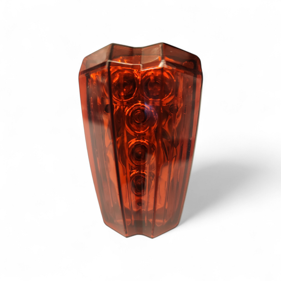 BİSİKLET ARKA STOP LAZER 5 LEDLİ 3 FONKSİYONLU SU GEÇİRMEZ PİL DAHİL