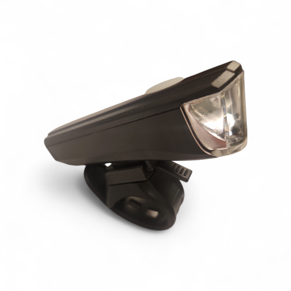 BİSİKLET ÖN FAR 1 WATT BEYAZ LEDLİ PİL DAHİL