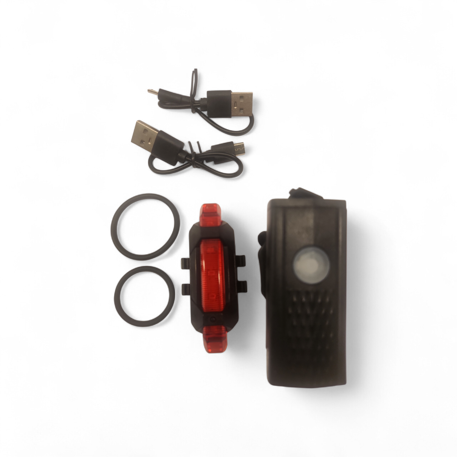 BİSİKLET ÖN ARKA FAR SETİ USB Lİ