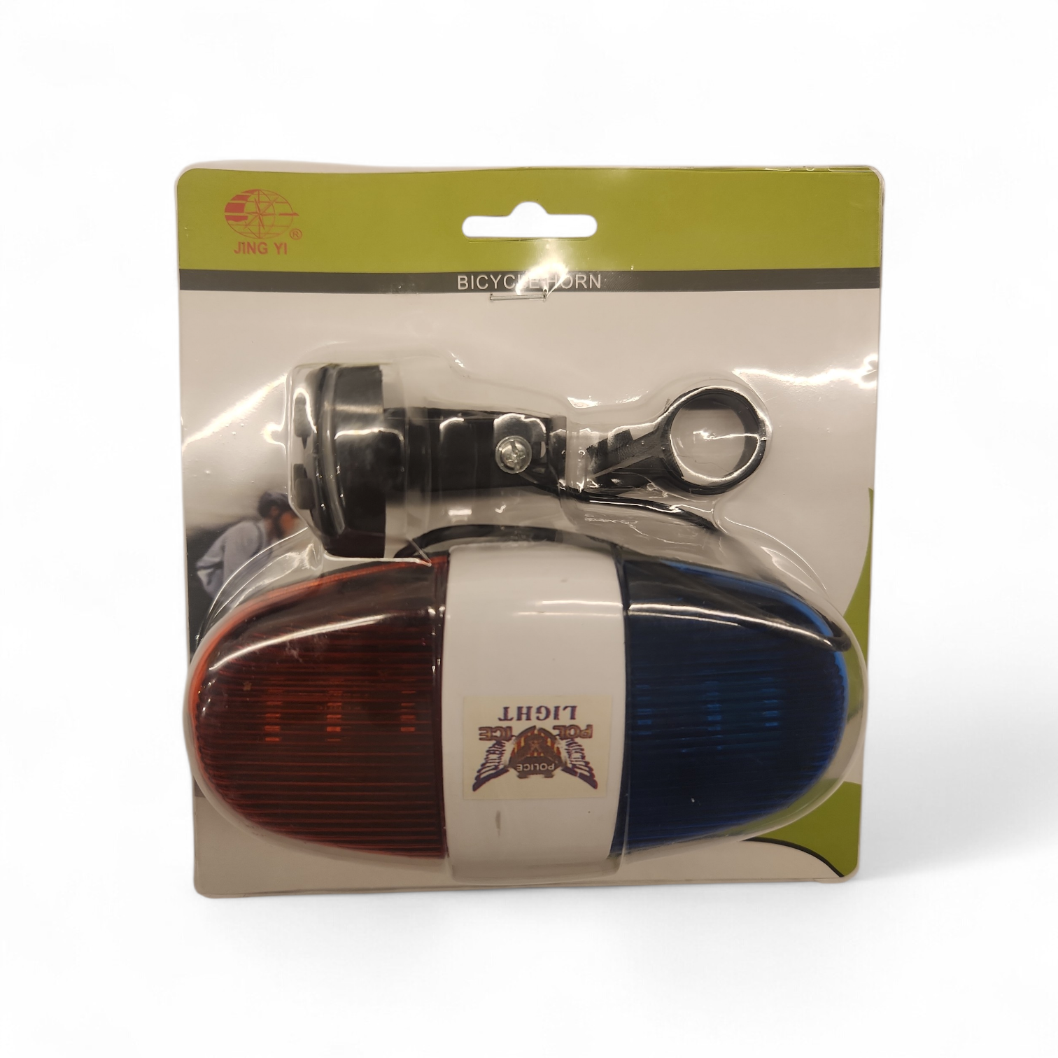 BİSİKLET KORNA 4 DÖRT SESLİ 6 ALTI IŞIKLI POLİS SİRENLİ  JİNG Yİ