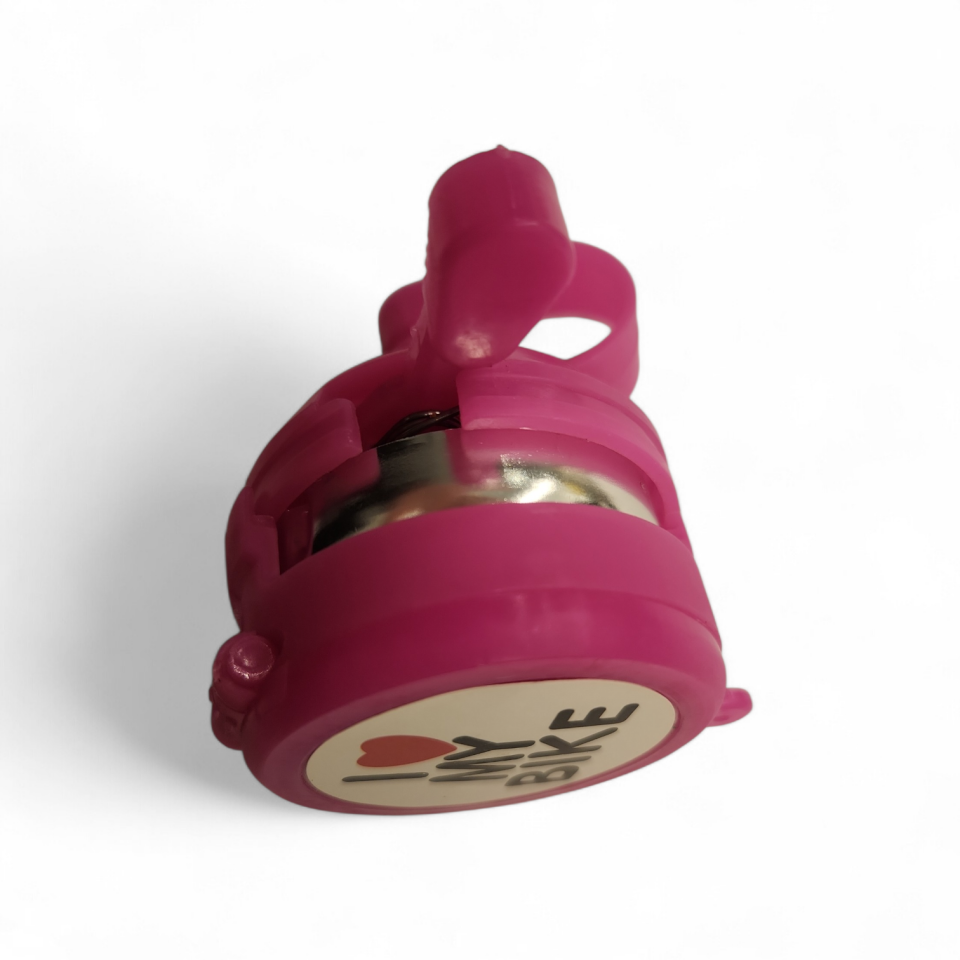 BİSİKLET ZİLİ AYNALI KAPAKLI PEMBE