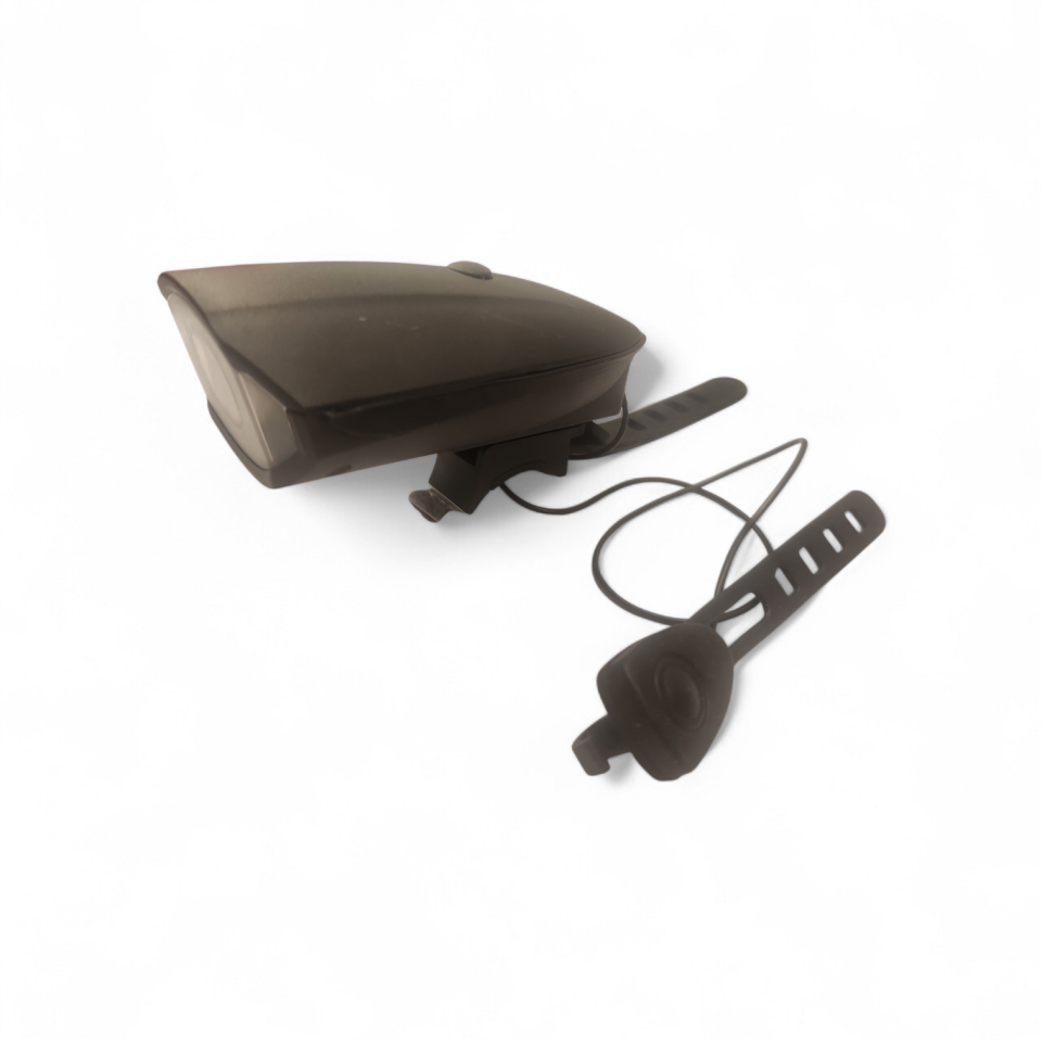 BİSİKLET ÖN FAR- KORNA ÇOK SESLİ PİLLİ PİL DAHİL