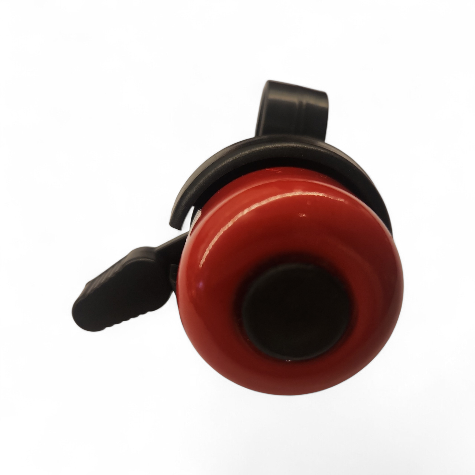 BİSİKLET ZİLİ SOL TARAF DEMİR- PLASTİK  KIRMIZI