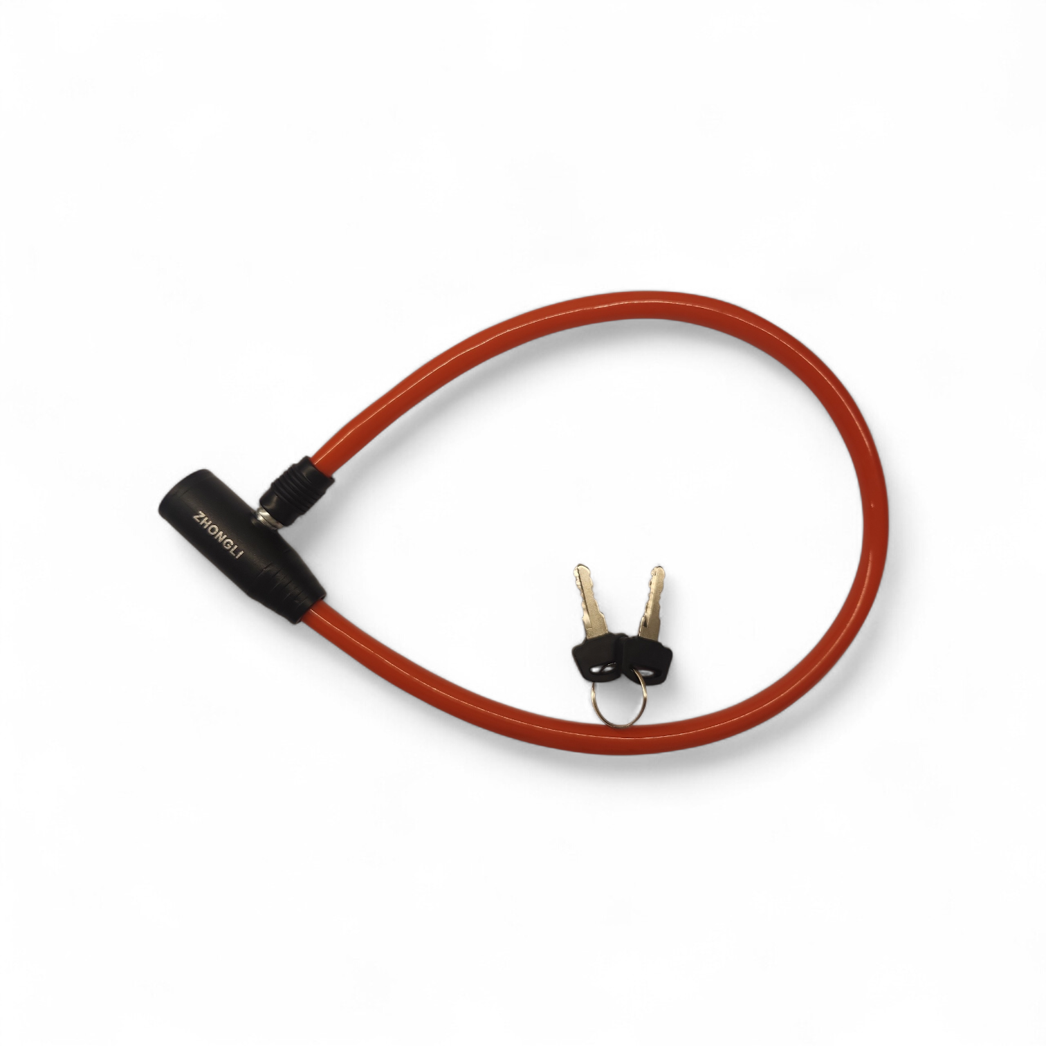 BİSİKLET HALAT KİLİT 60CM  ZHONGLI