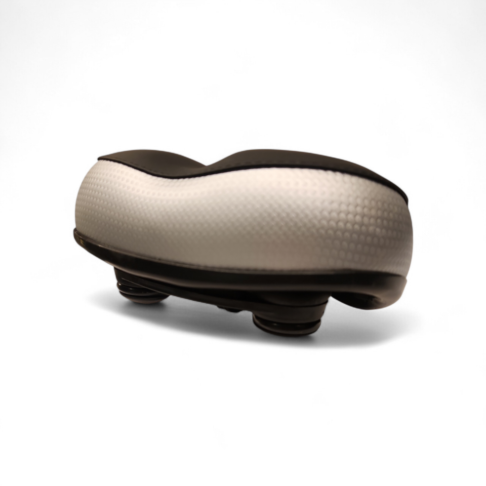 BİSİKLET SELE ELASTOMER YAYLI ÇİFT RENKLİ 250mm X 200mm