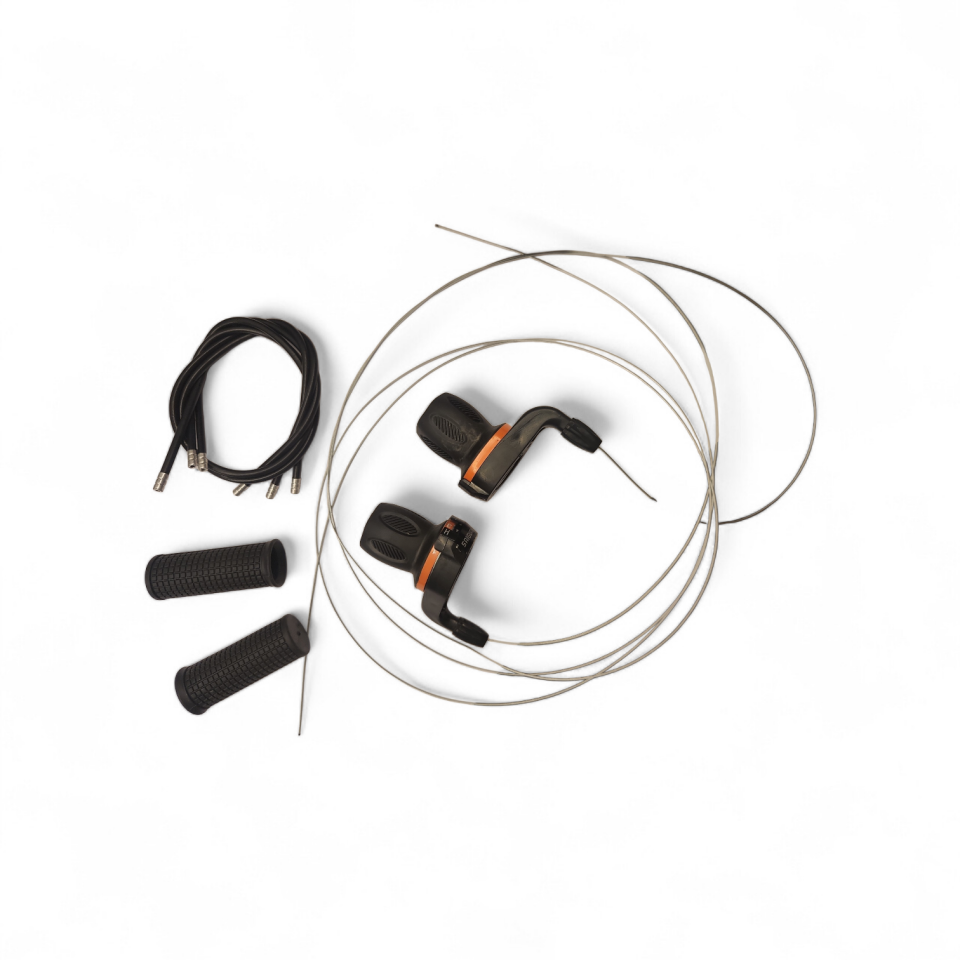 BİSİKLET VİTES KOLU 7 Lİ NO-INDEX GÖSTERGELİ KOMPLE SET SAIGUAN