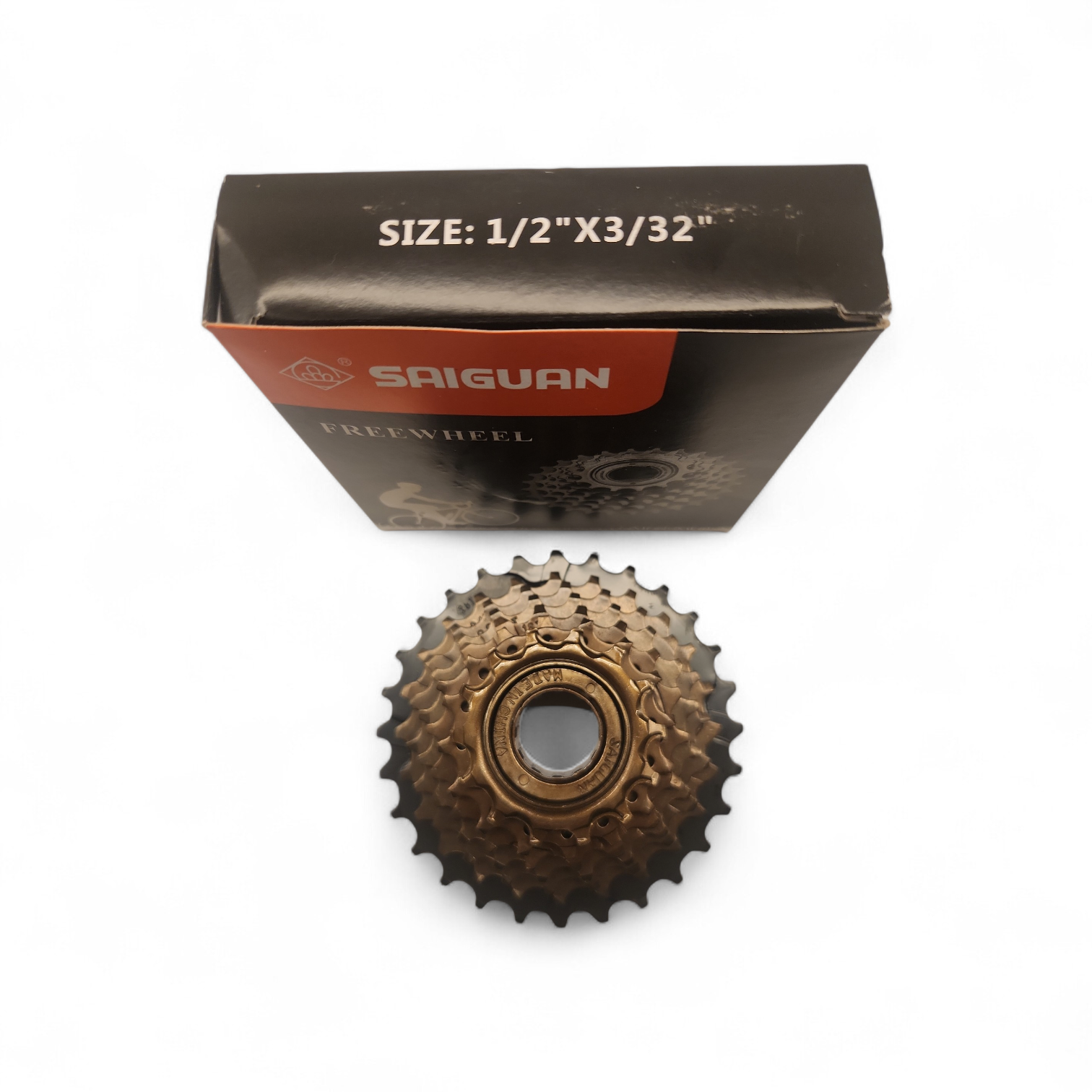 BİSİKLET RUBLE 7 Lİ ALT DİŞ SİYAH KUTULU SAIGUAN